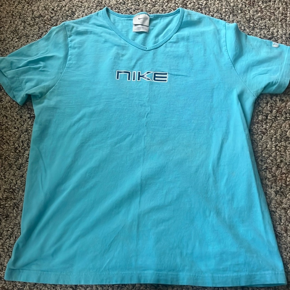 Blue short sleeve Vintage Nike tshirt
